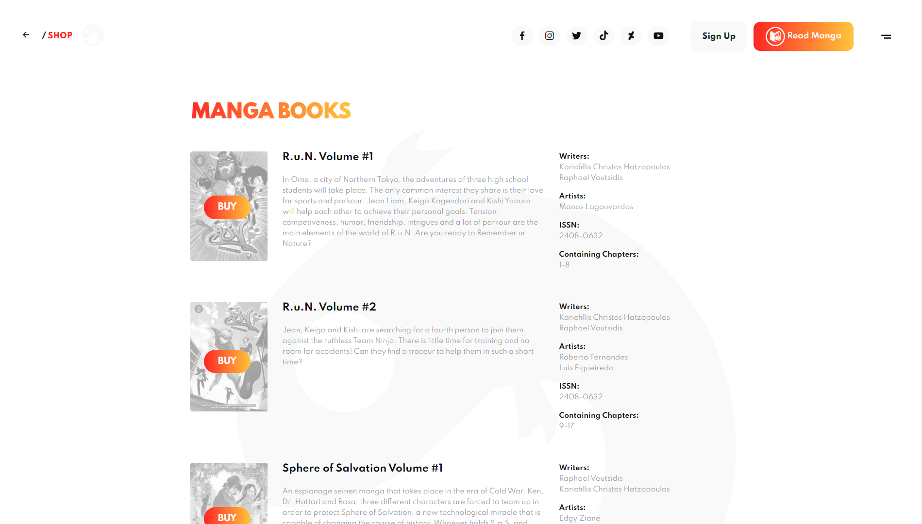 Mangatellers Shop